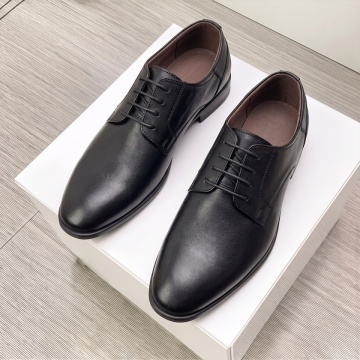 Pantofi eleganti barbati cu siret negri din Piele naturala VALI8, 3, modlet.ro