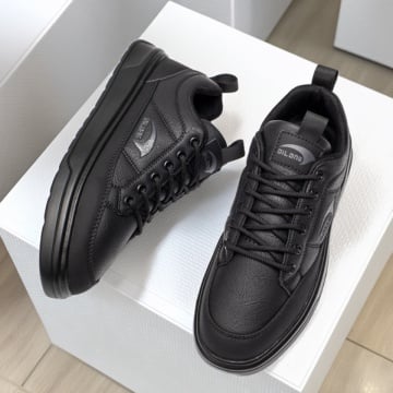 Pantofi sport barbati cu siret negre MOD14019, 3, modlet.ro
