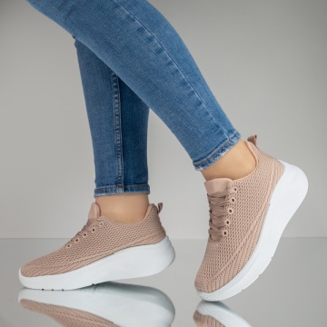 Pantofi sport dama cu platforma roz EMA20, 2, modlet.ro