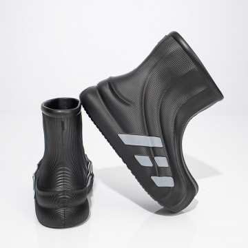 Cizme dama cu talpa groasa negre MOD11503, 4, modlet.ro