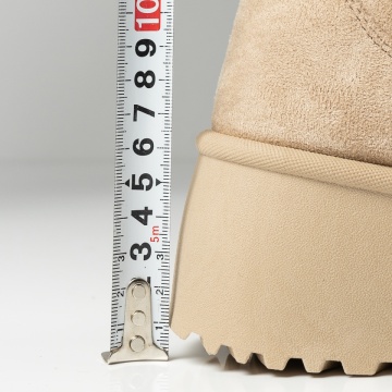 Cizme dama tip oog bej deschis suede MOD14114, 4, modlet.ro