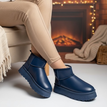 Cizme scurte dama albastre MOD12592, 1, modlet.ro