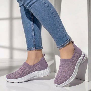 Reduceri espadrile sport dama, Espadrile dama mov EMA10, modlet.ro