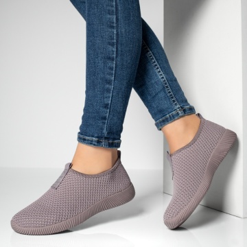 Espadrile sport dama din material textil mov MOD13057, 3, modlet.ro