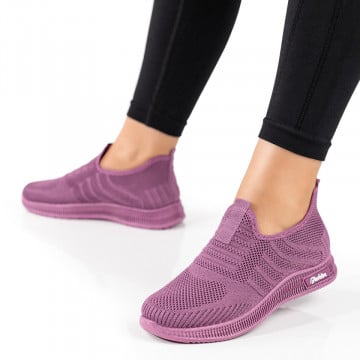 Espadrile sport dama mov ZEF09812, 3, zeforia.ro