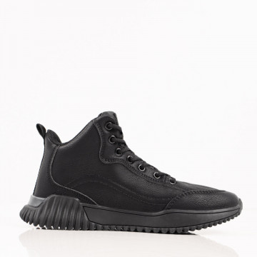 Ghete sport unisex negre cu siret MOD06684, 2, modlet.ro