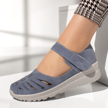 Pantofi casual dama cu scai albastri MOD13308, 2, modlet.ro