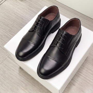 Pantofi eleganti barbati cu siret negri din Piele naturala NICU3, 1, modlet.ro