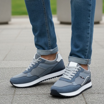 Adidasi barbati, Pantofi sport barbati cu siret albastri MOD14298, modlet.ro