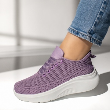 Pantofi sport dama cu platforma mov EMA20, 2, modlet.ro